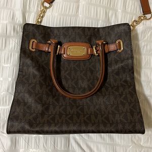 Michael Kors dark brown purse